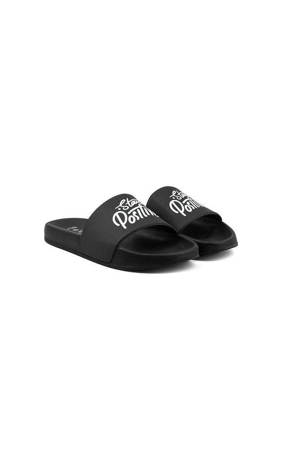 Roy Jones Summery Slide Erkek Siyah Günlük Terlik 8200 v1