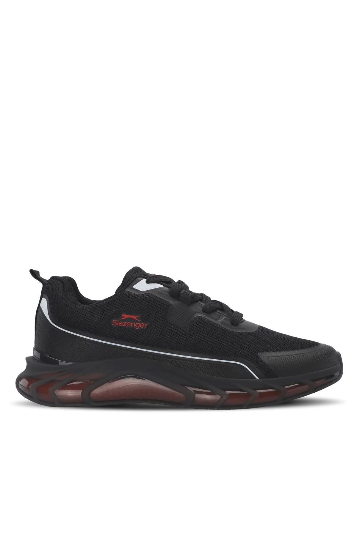 Slazenger Turbo Siyah Kırmızı Sneaker Günlük Spor Ayakkabı v1