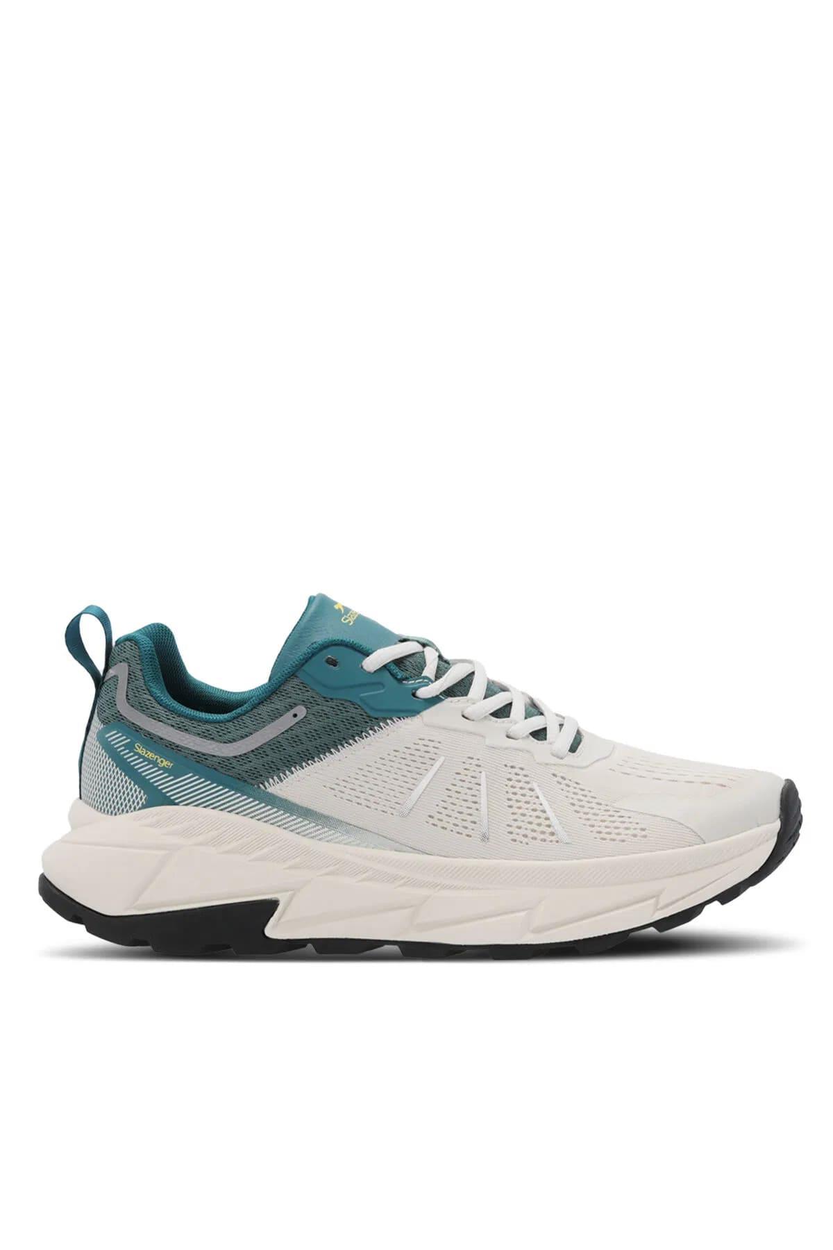 Slazenger Warren Premium Seri İthl Beyaz Yeşil Sneaker Günlük Spor Ayakkabı v1
