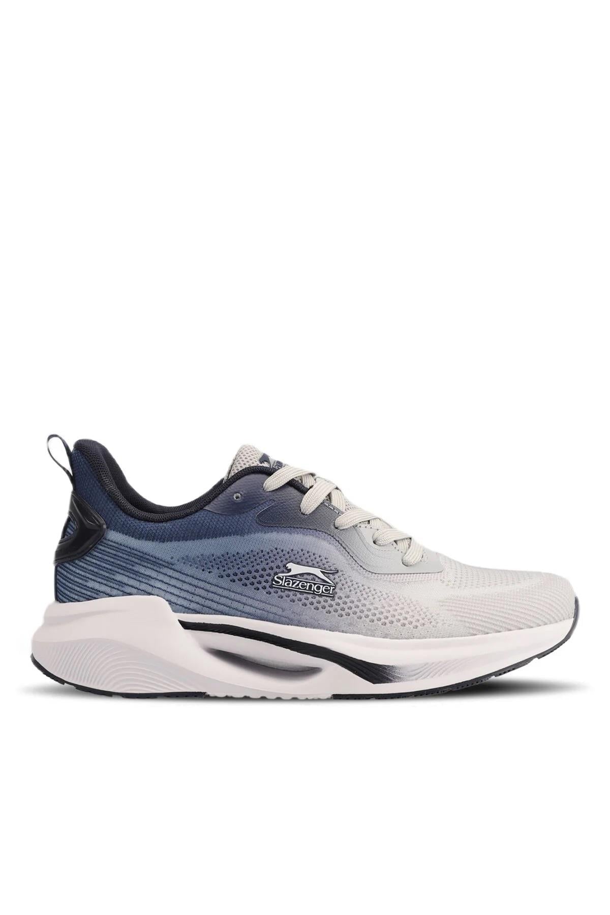 Slazenger Wemba İthl Gri Mavi Sneaker Günlük Spor Ayakkabı v2