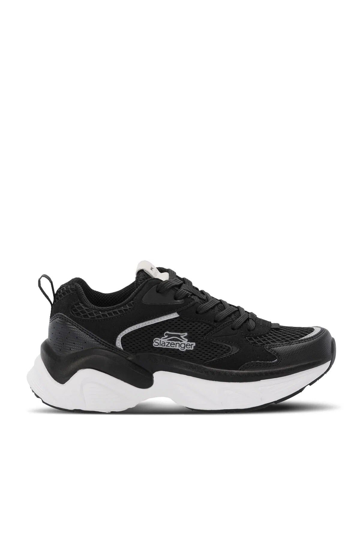 Slazenger Wind İthl Siyah Gri Kadın Spor Ayakkabı