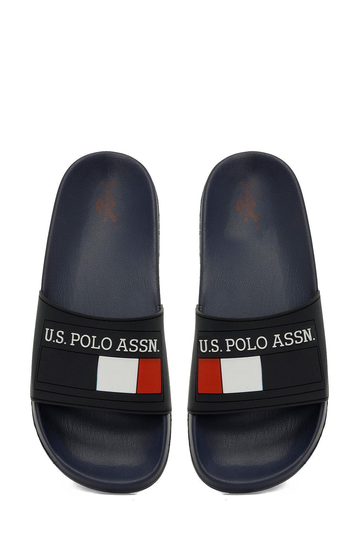 U.S Polo Assn. Nico Erkek Deniz Plaj Havuz Terlik Lacivert