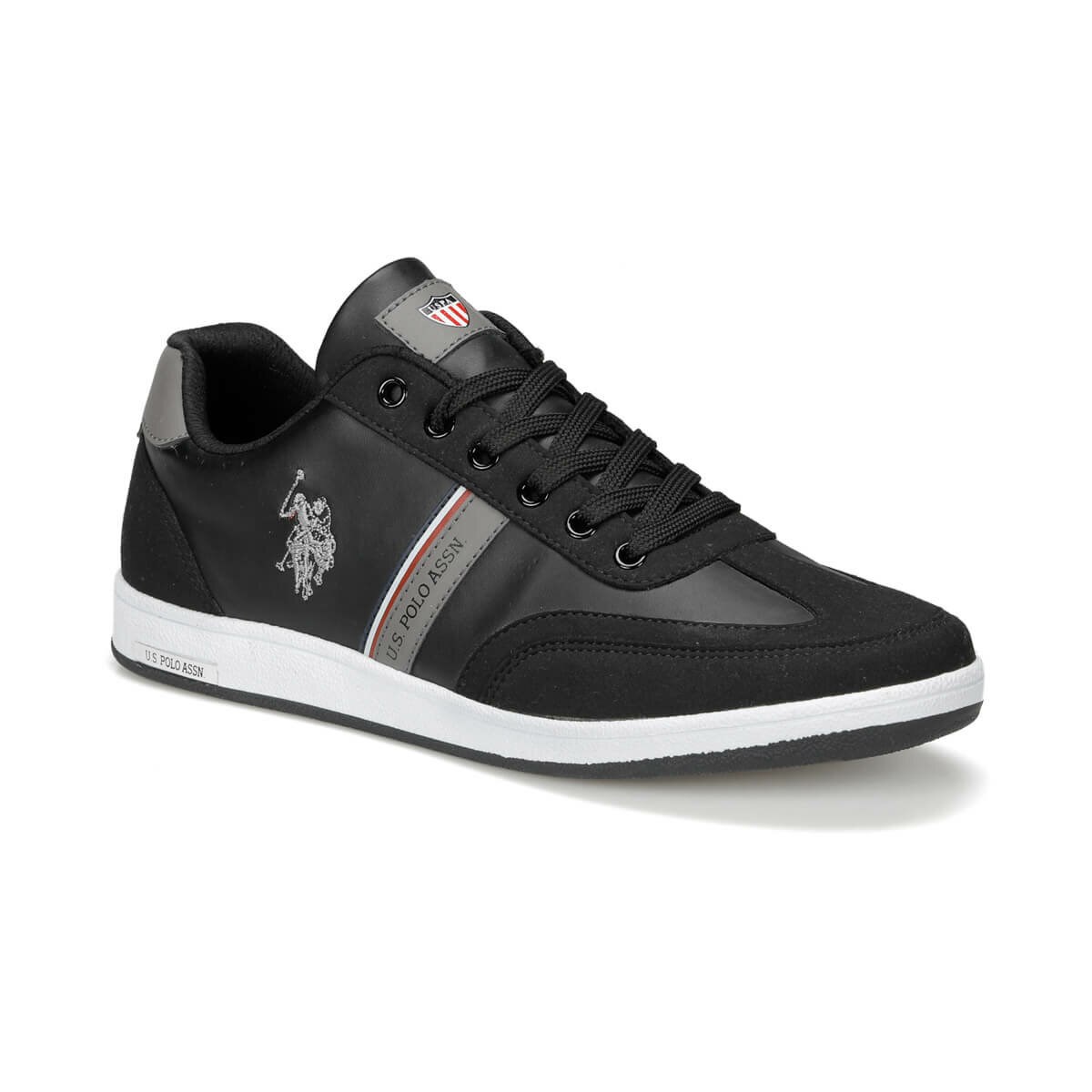 U.S Polo Assn. Kares 2 WT Siyah Erkek Sneaker Ayakkabı