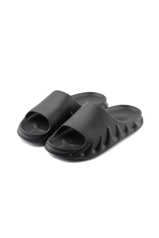 Yeezy Slide Siyah Unisex Su Geçirmez Terlik TKZ006