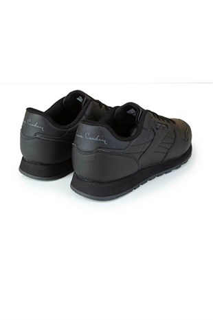 Pierre Cardin Günlük Kadın Sneaker Spor Ayakkabı Full Siyah PC-30544 v1