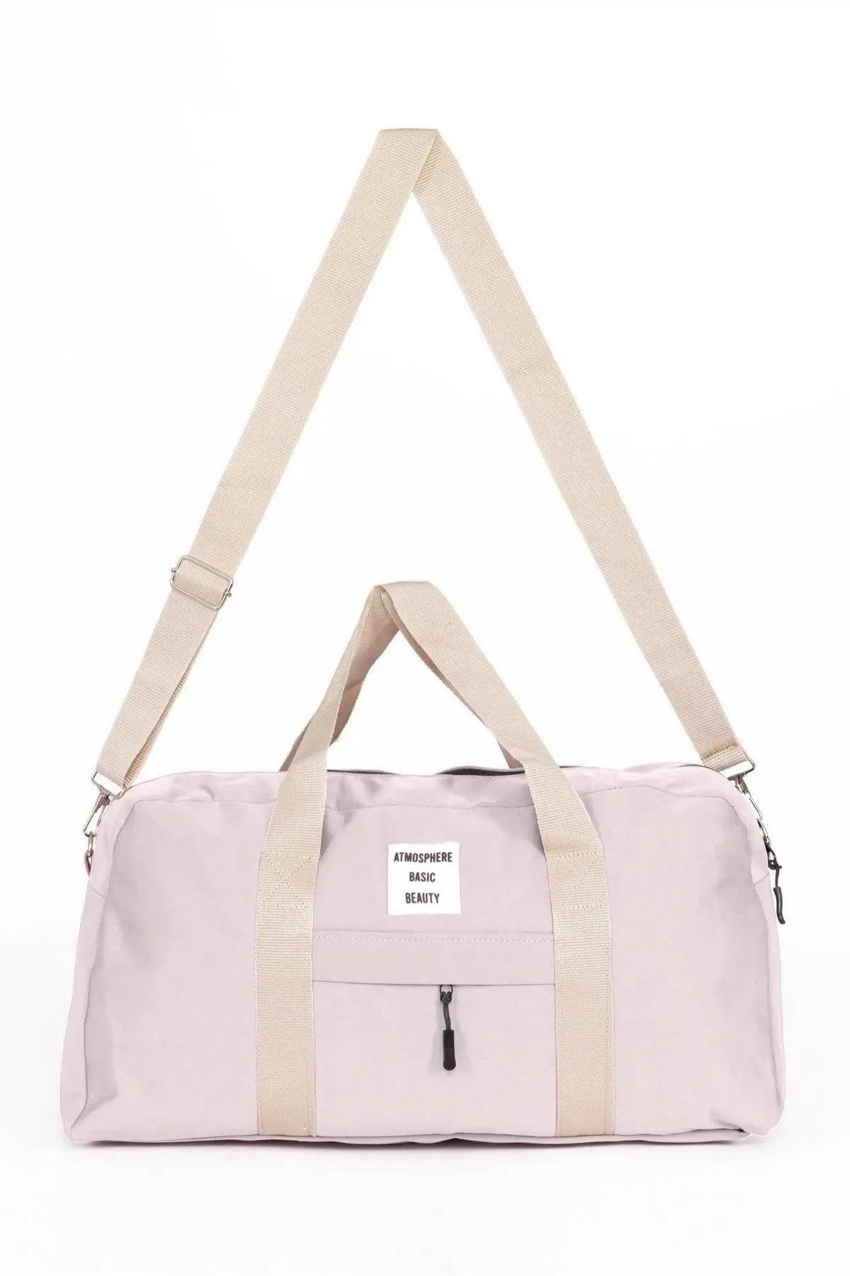 59458 Dewberry Unisex Front Pocket Long Strap Sports Bag-PUDRA