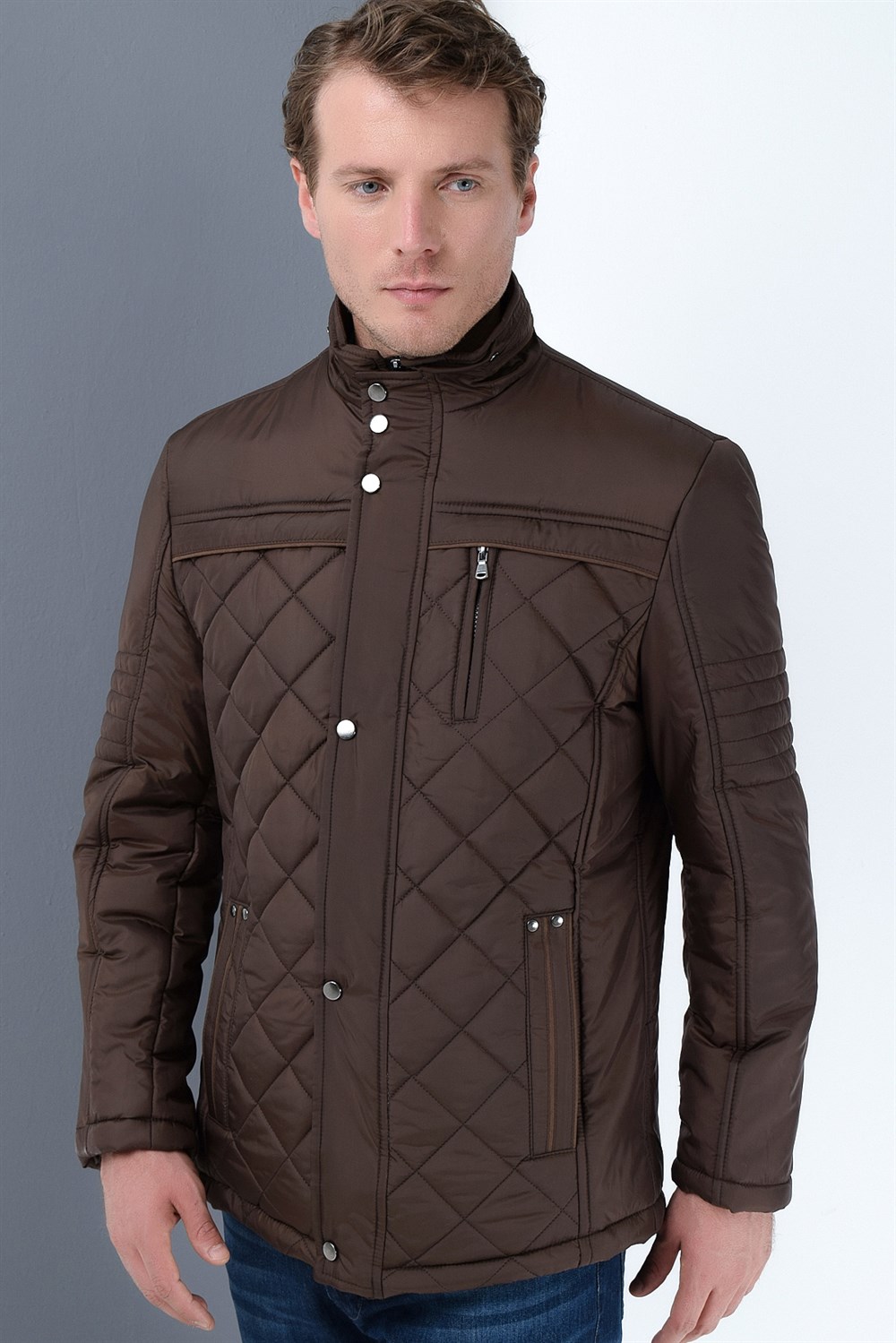 M8616 DEWBERRY ERKEK MONT-KAHVE