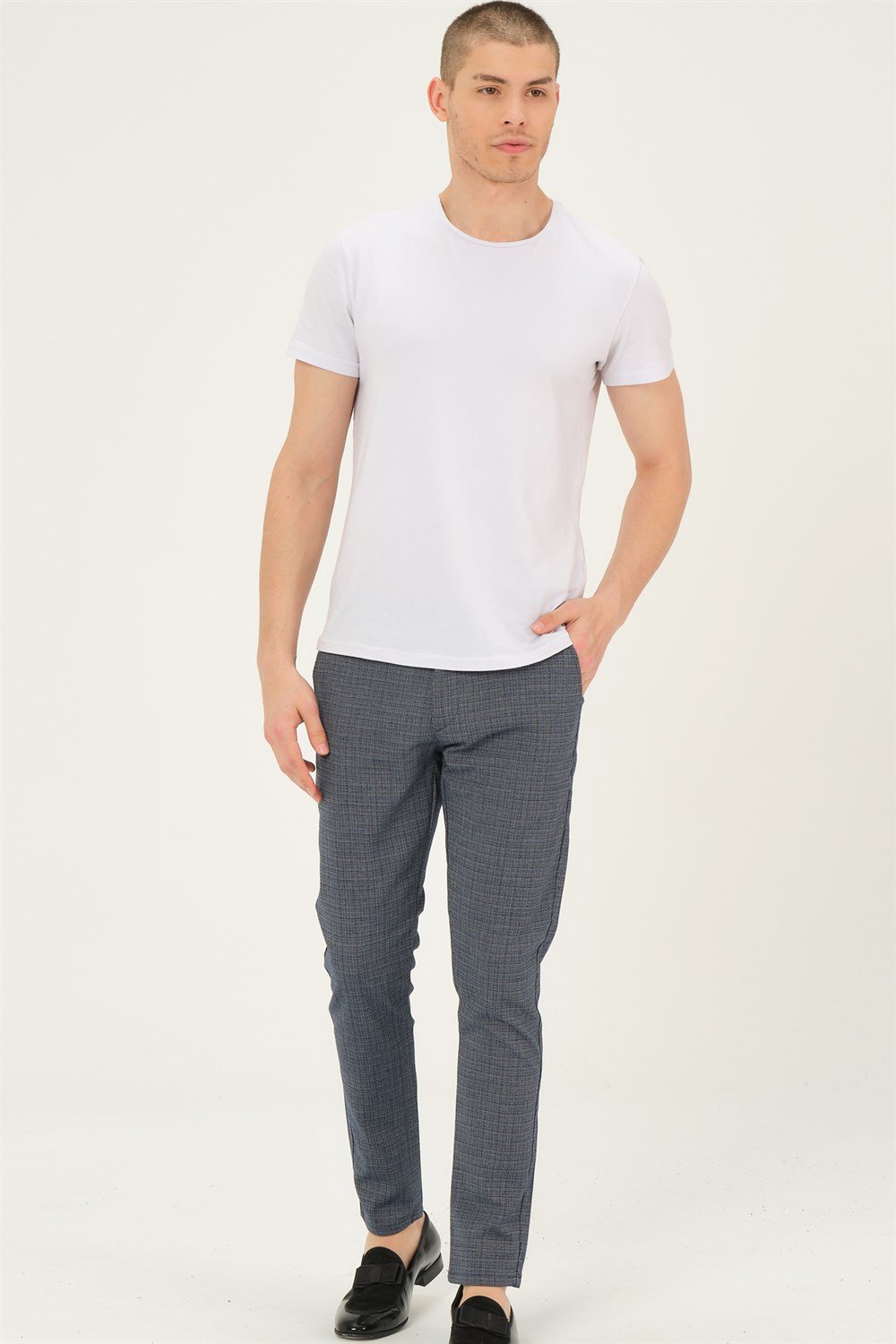 P2025 DEWBERRY DEZZY ERKEK PANTOLON-LACİVERT