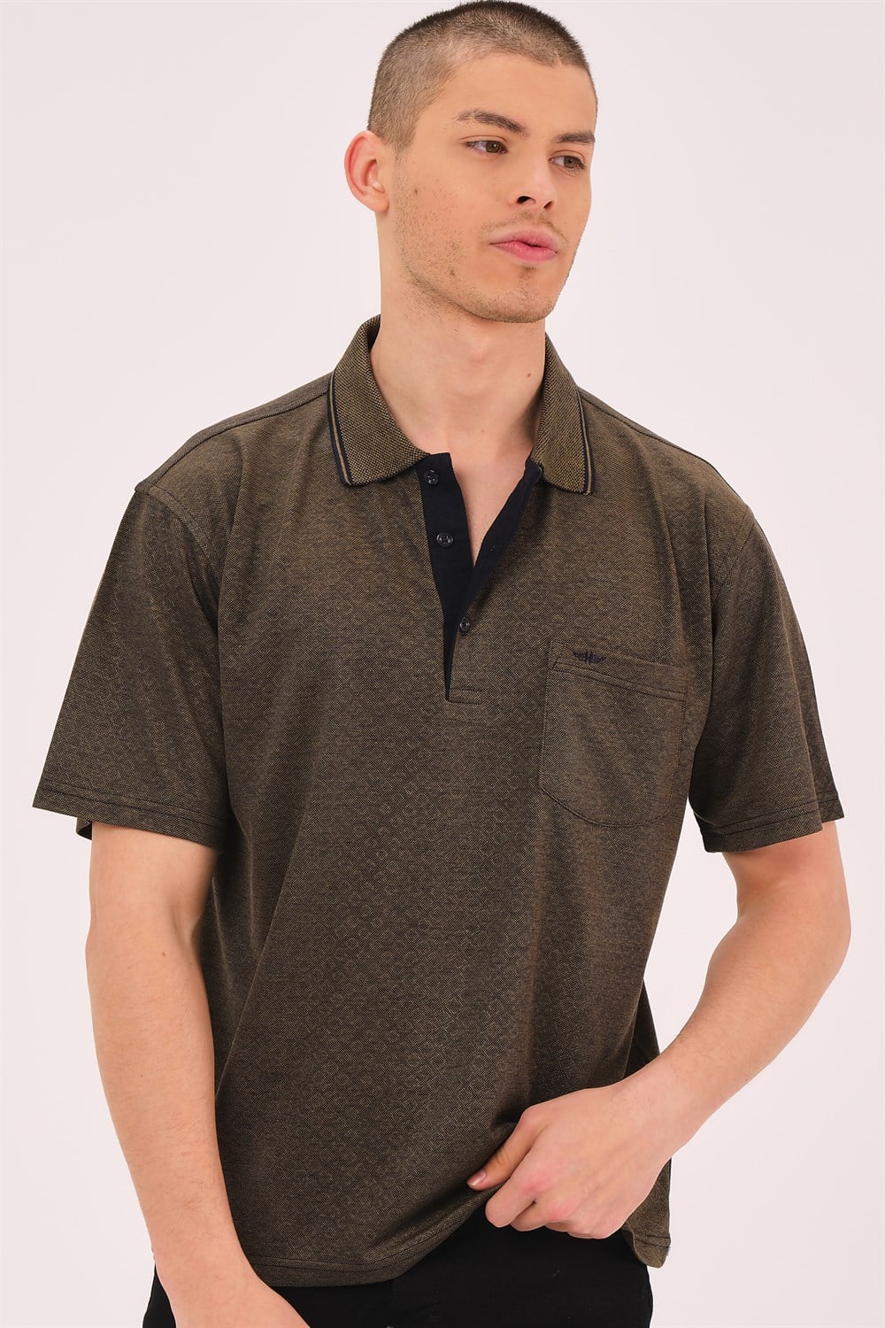 T0732 DEWBERRY ERKEK T-SHIRT-HARDAL
