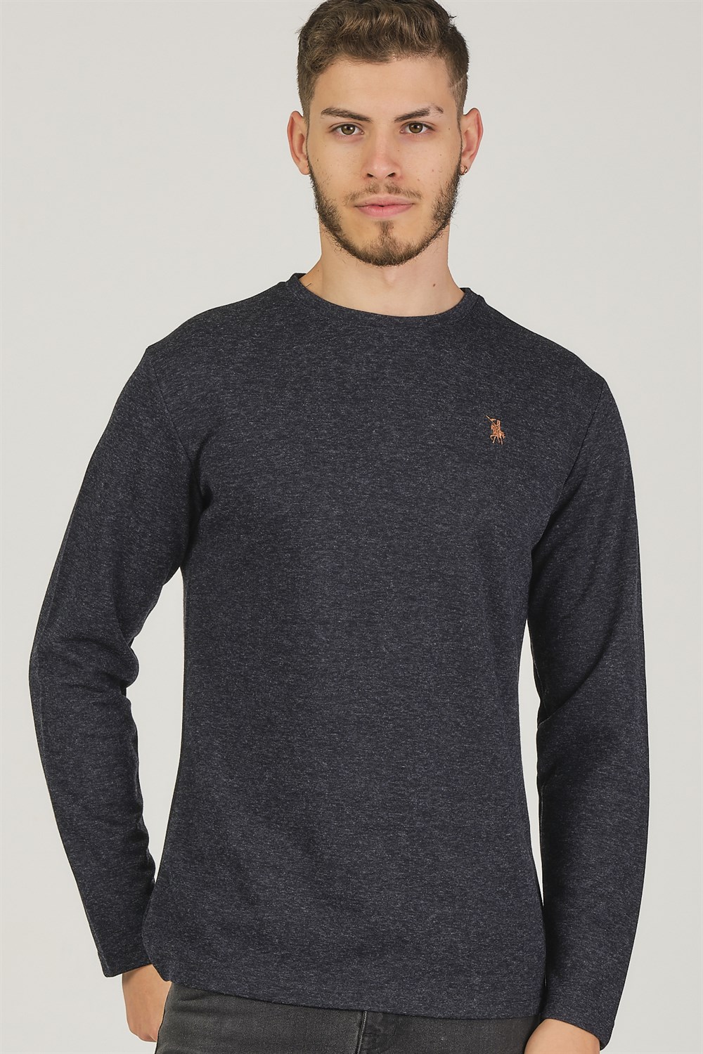 V4001 DEWBERRY ERKEK SWEATSHIRT-LACİVERT