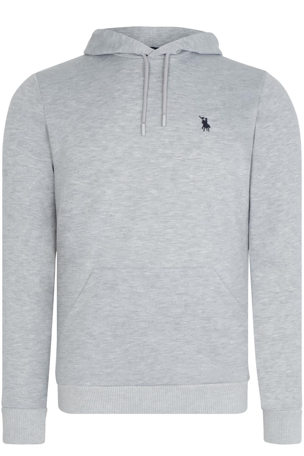V4011 DEWBERRY ERKEK KAPŞONLU SWEATSHIRT-GRİ