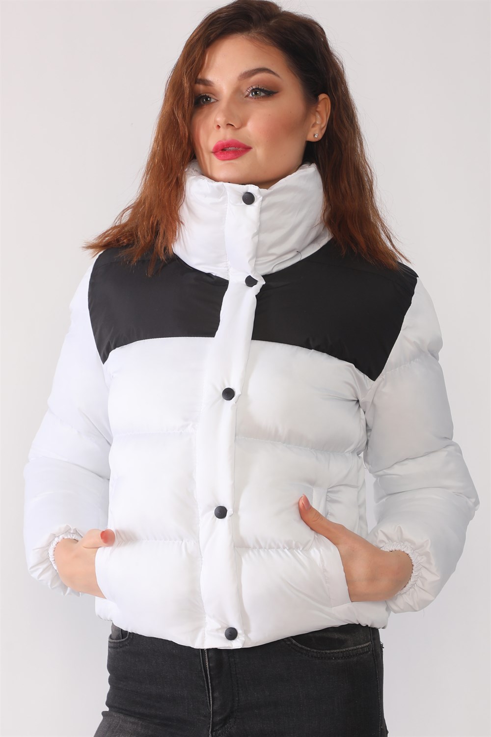 Z6649 DEWBERRY BAYAN MONT-BEYAZ-SİYAH