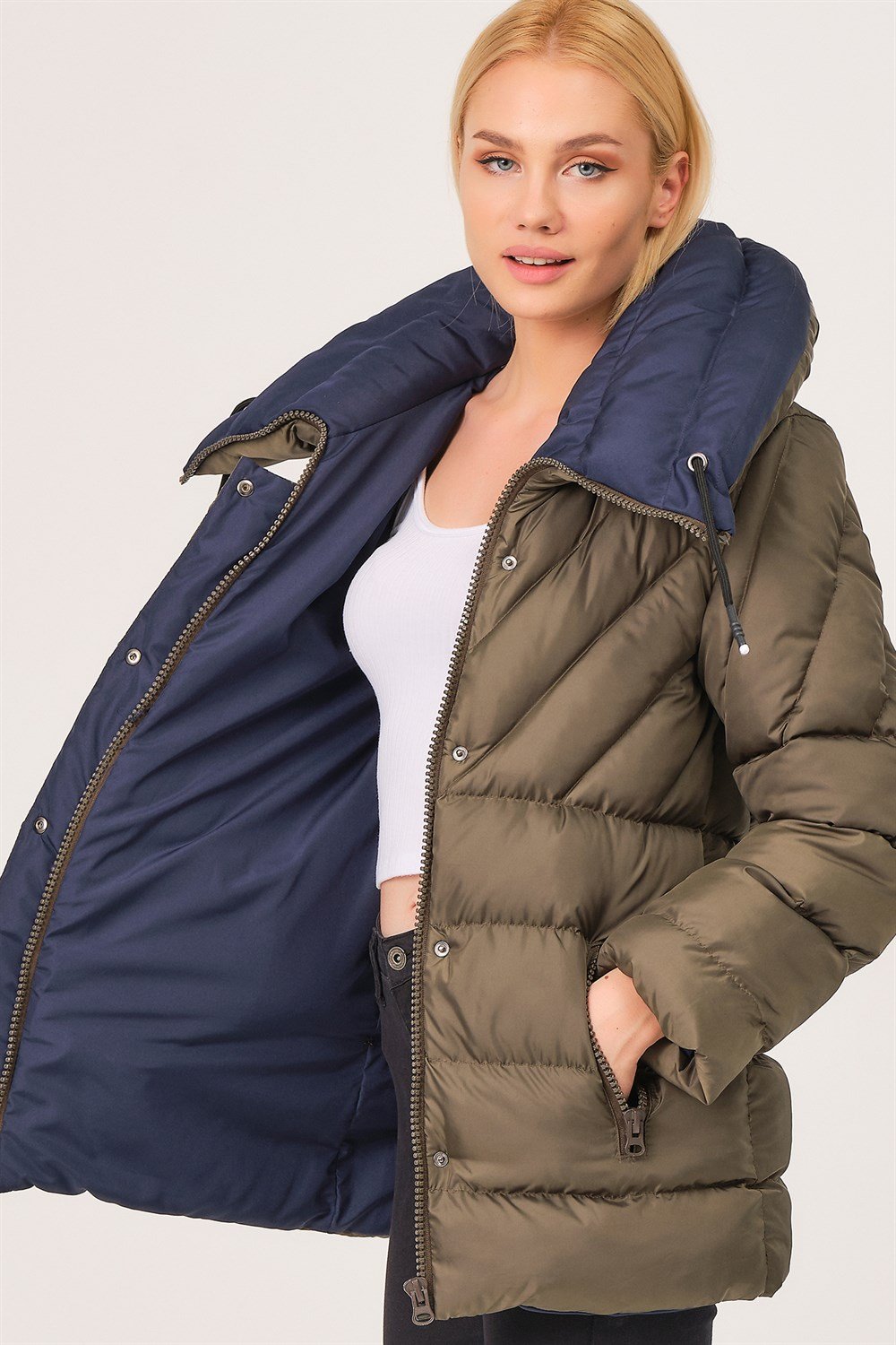 Z6683 DEWBERRY BAYAN MONT-HAKİ