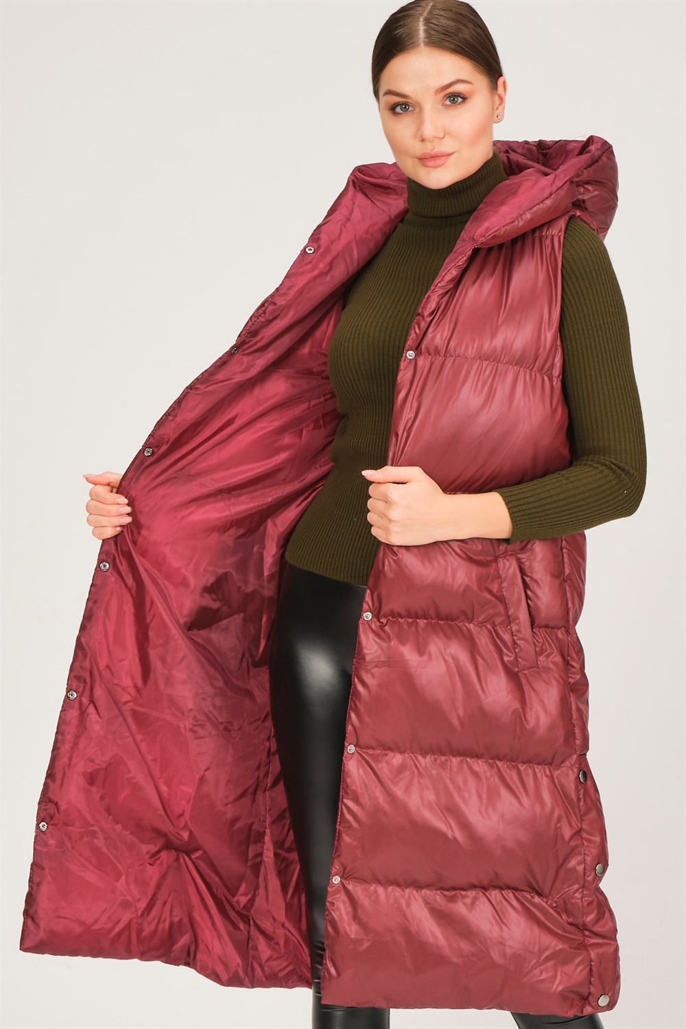 Z6734  DEWBERRY XEXESE BAYAN YELEK-BORDO