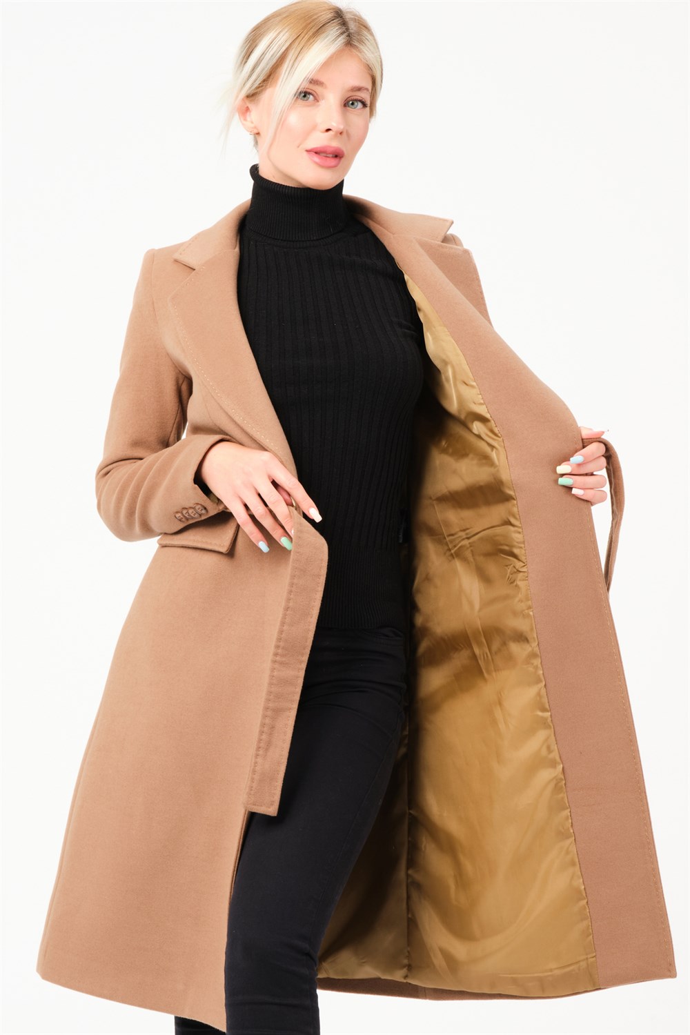 Z6739 DEWBERRY BAYAN KABAN-CAMEL