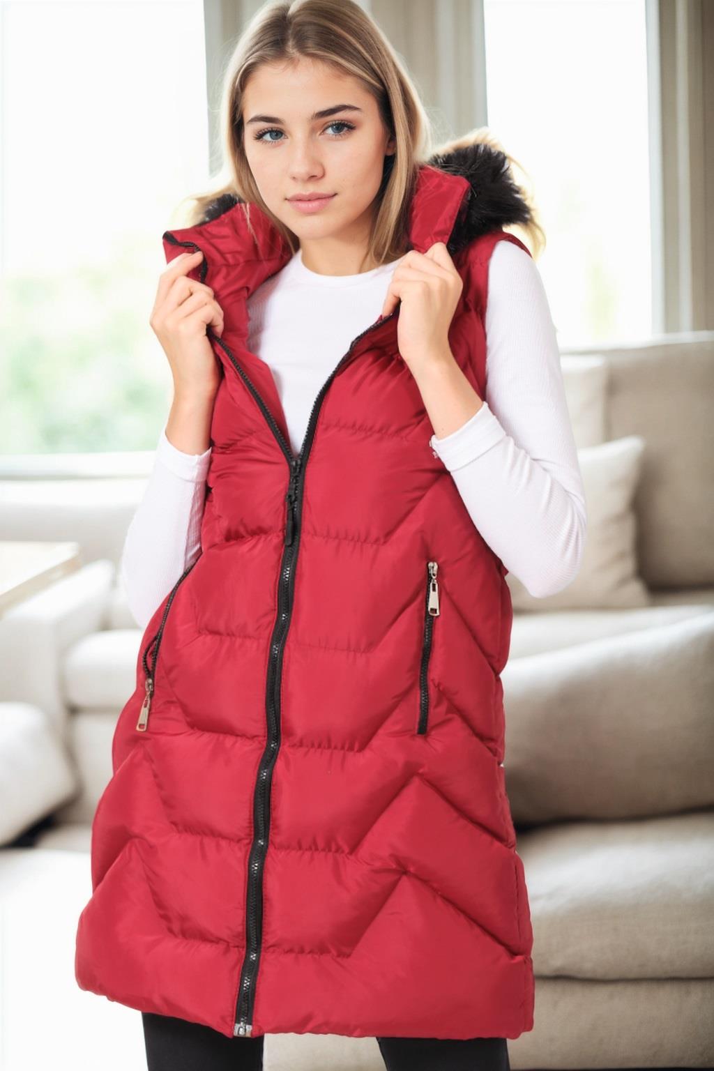Z6761 DEWBERRY BAYAN YELEK-BORDO-1