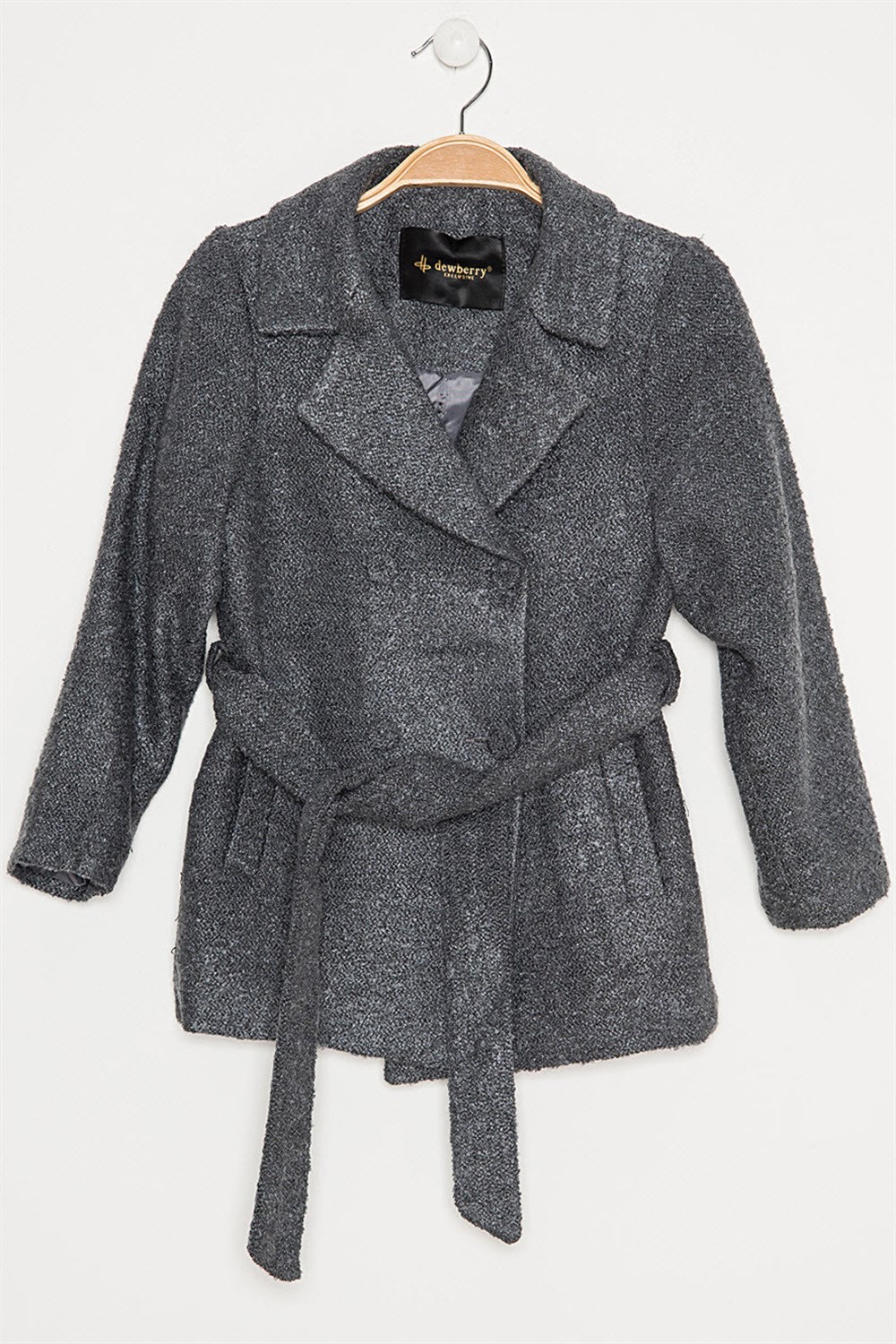 Z8000 DEWBERRY KIZ ÇOCUK PALTO-GRİ