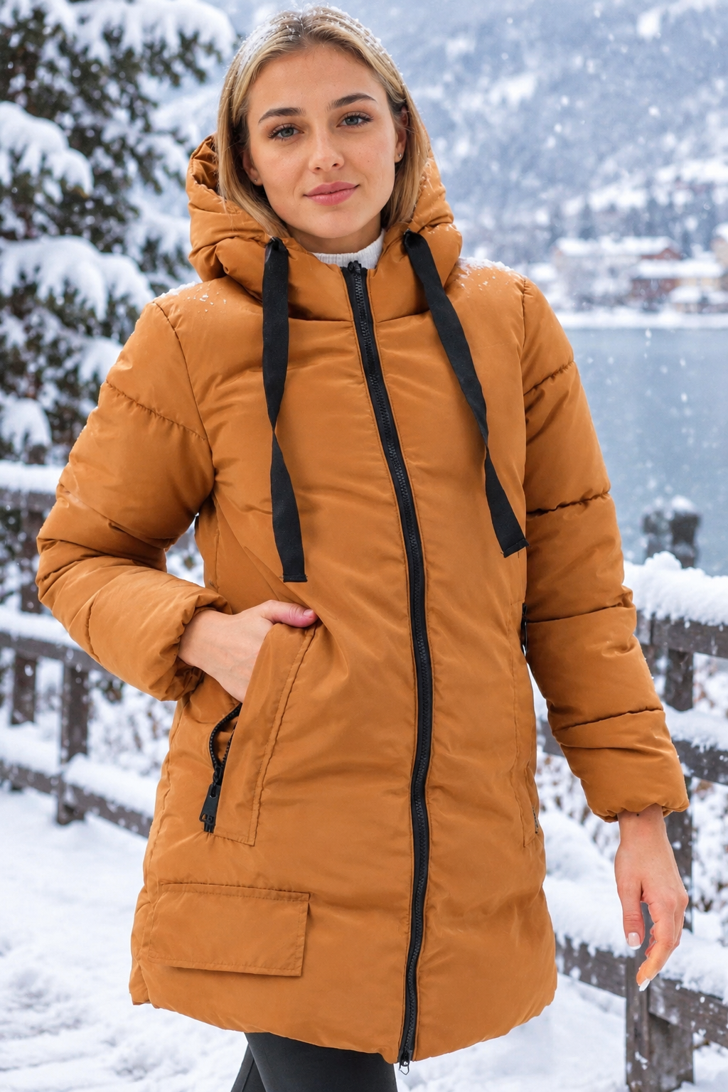 Z9773 DEWBERRY BAYAN KABAN-DÜZ TABA