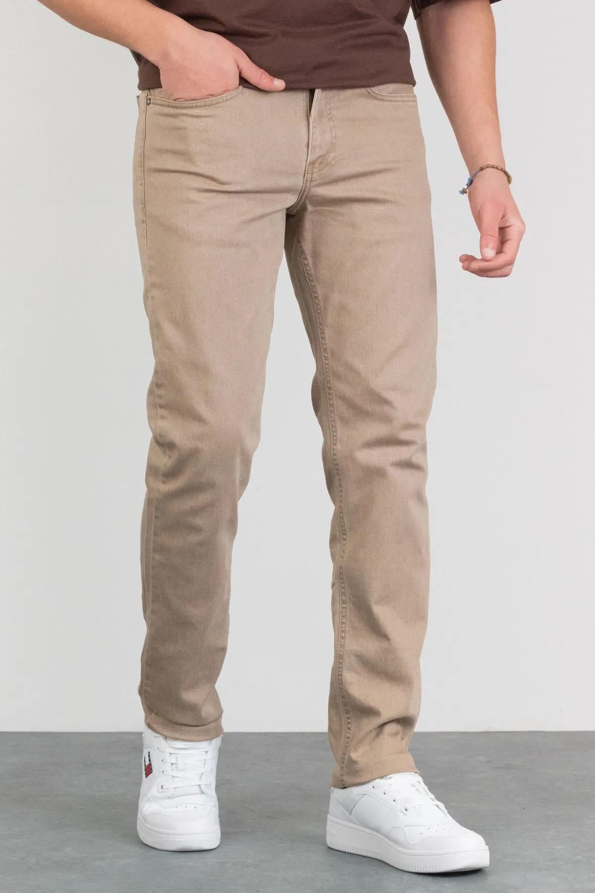 23648 Dewberry Regular Fit Stretchy Hlt Denim Mens Jeans-BEJ