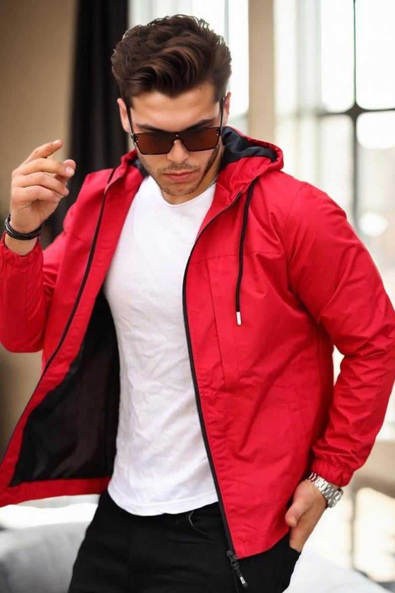 40788 Dewberry Mens Seasonal Coat-KIRMIZI