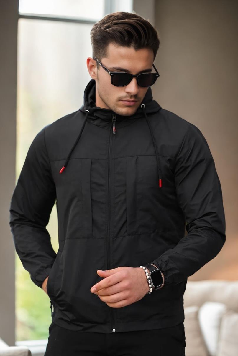 40788 Dewberry Mens Seasonal Coat-SİYAH
