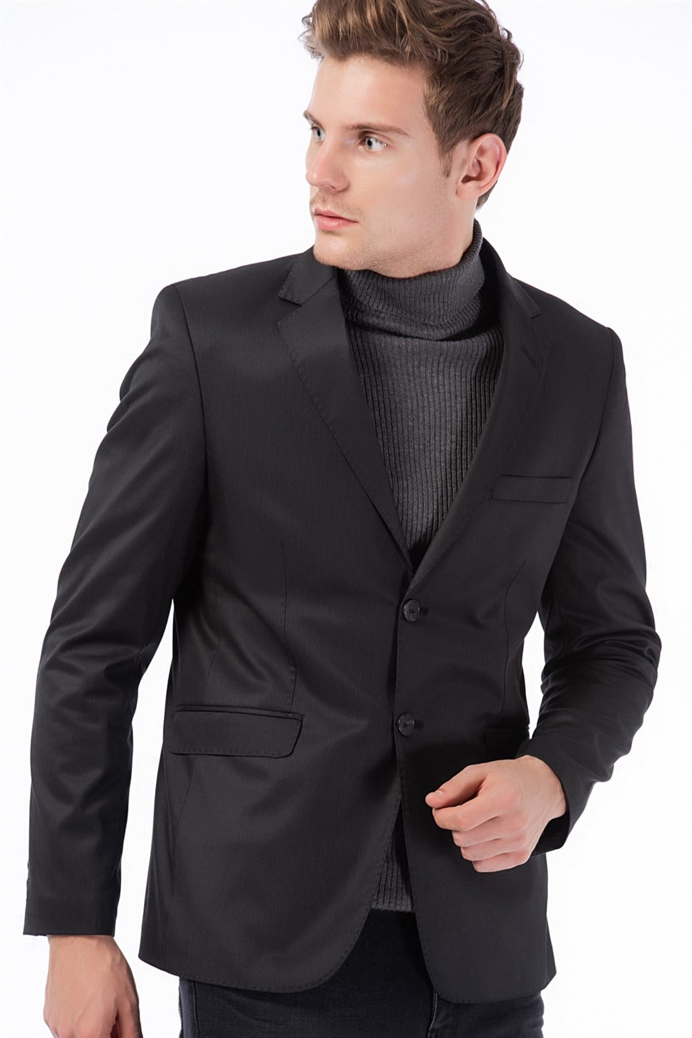 C5026 DEWBERRY CEKET-SİYAH- 2