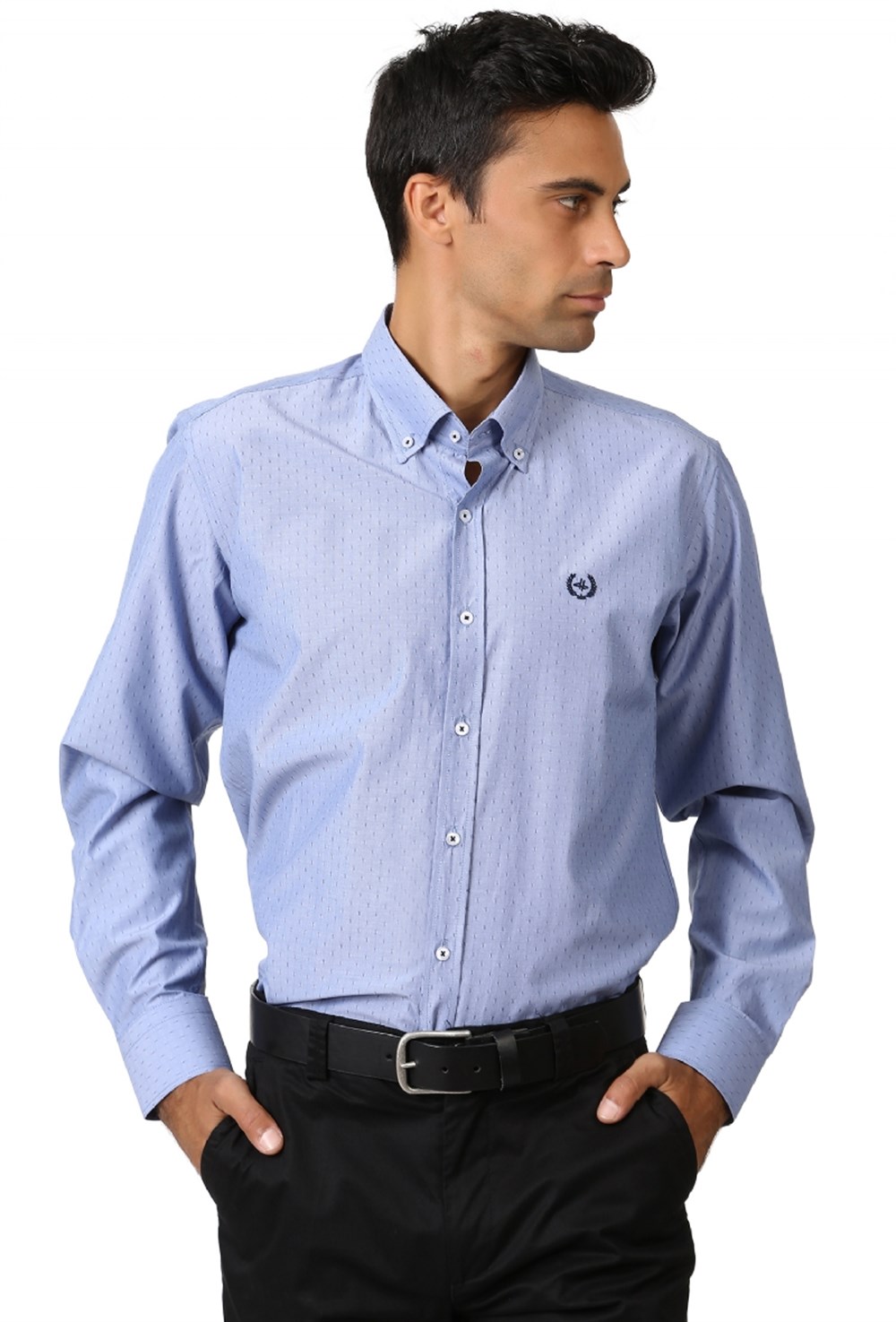 G568 DEWBERRY GÖMLEK-MAVİ