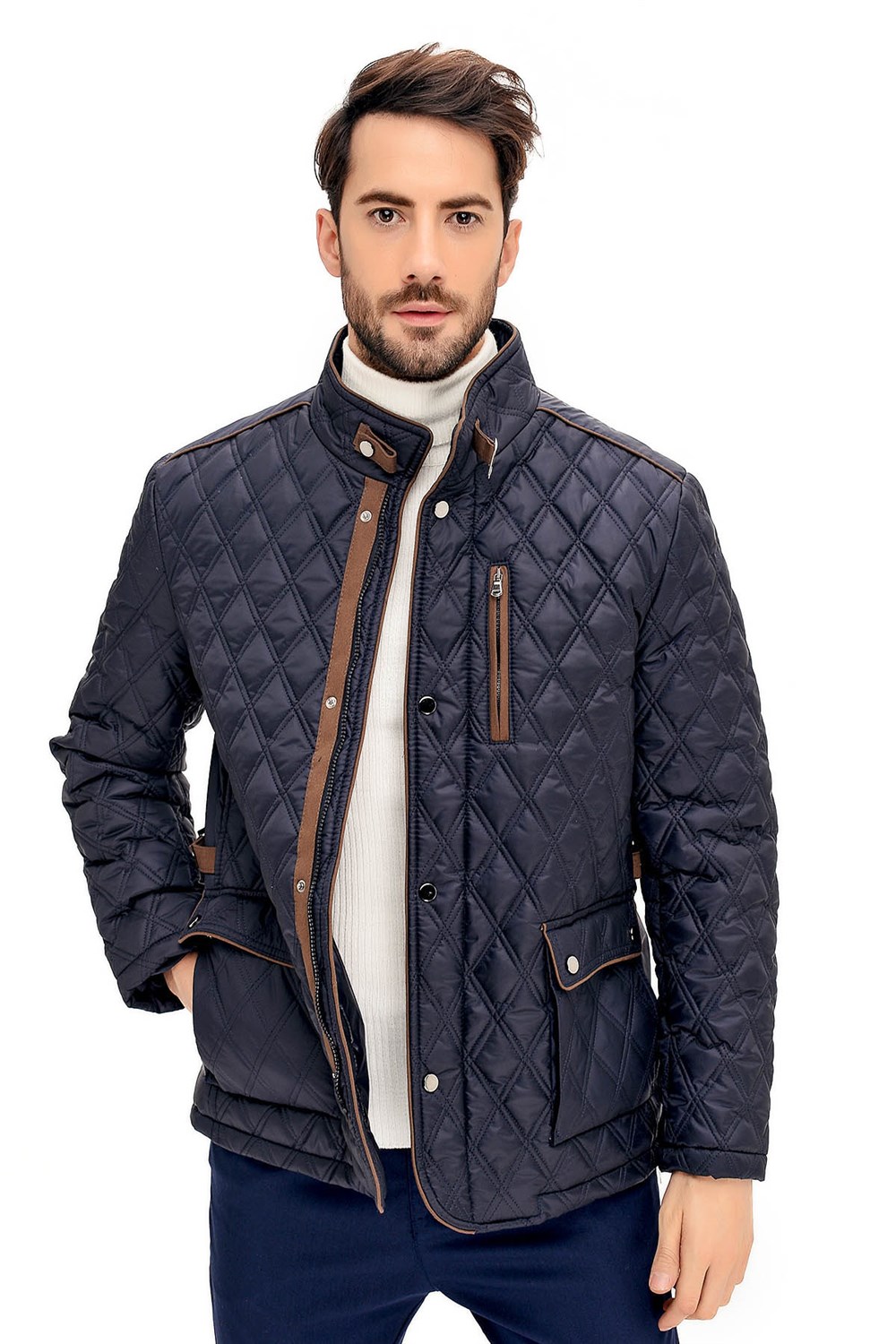 K8613 DEWBERRY KABAN-LACİVERT