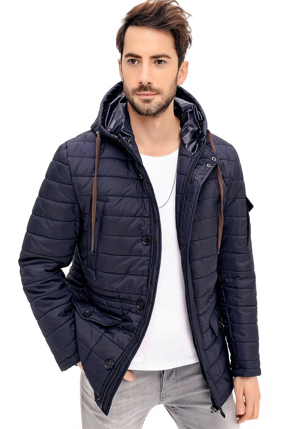 K8638  DEWBERRY ERKEK  KABAN-LACİVERT