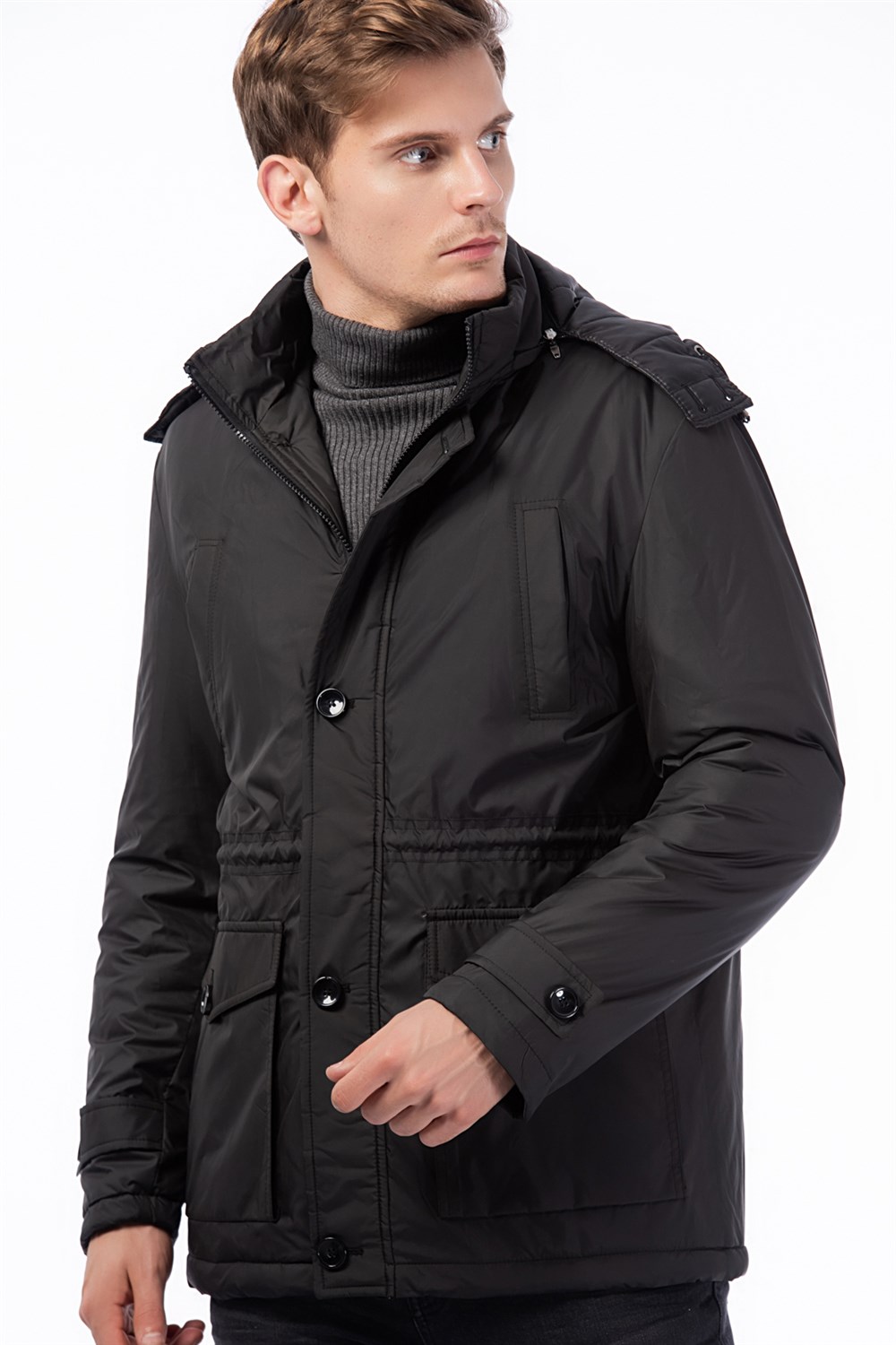 M8624 DEWBERRY ERKEK MONT-SİYAH