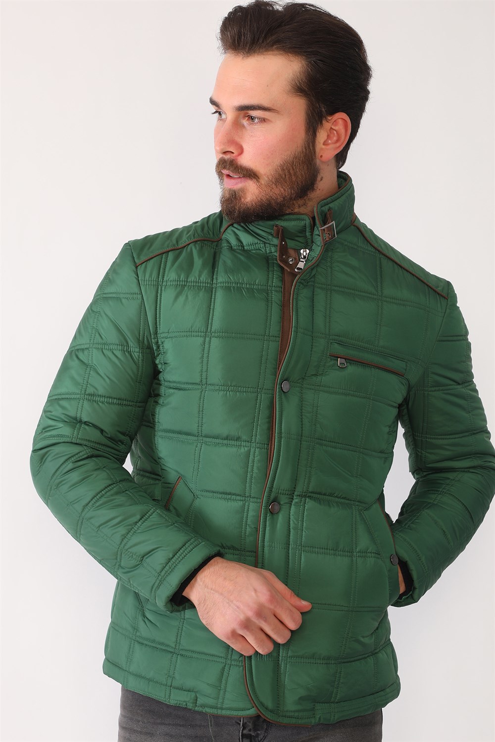 M8640 DEWBERRY ERKEK MONT-YEŞİL