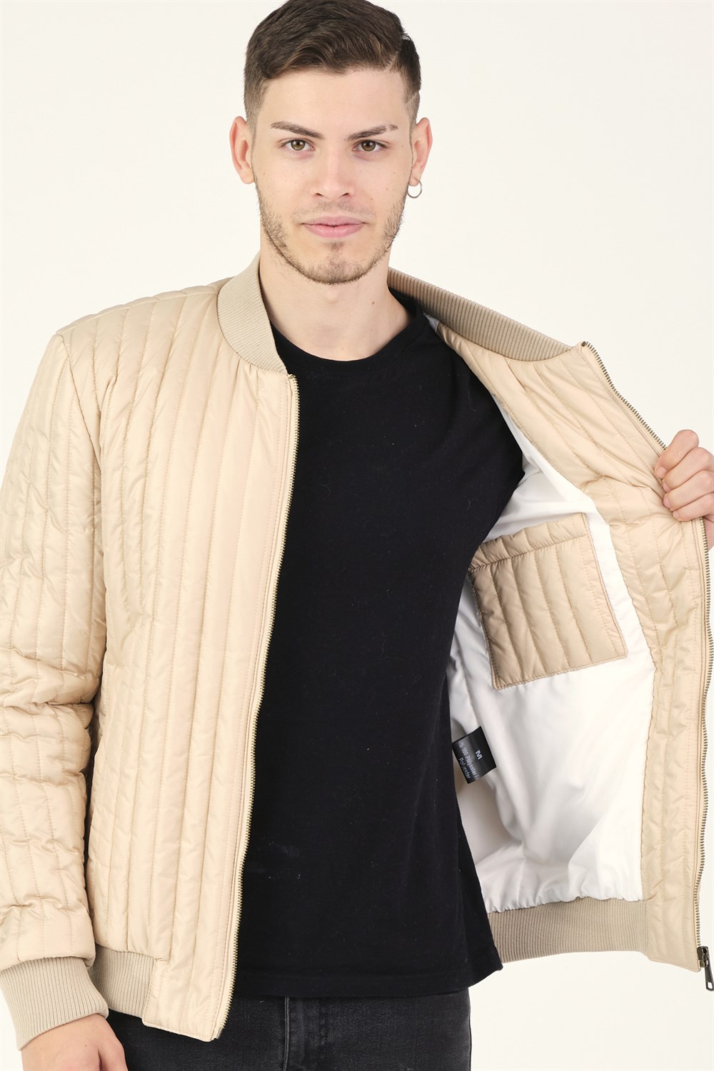 M8643 DEWBERRY ERKEK MONT-KREM