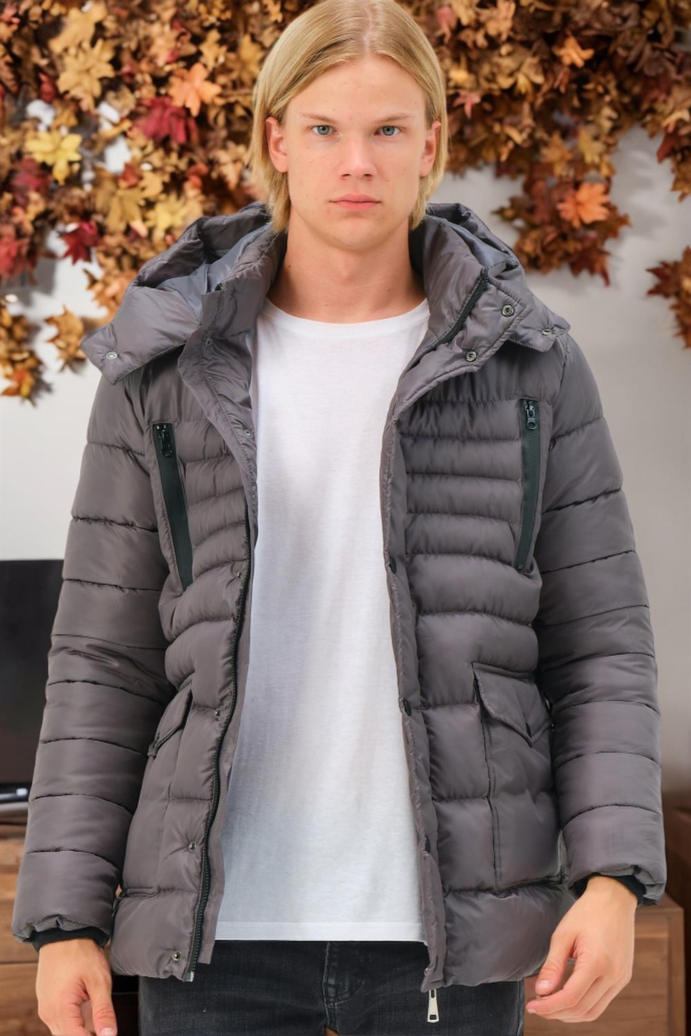 M8657 DEWBERRY ERKEK MONT-DÜZ ANTRASİT