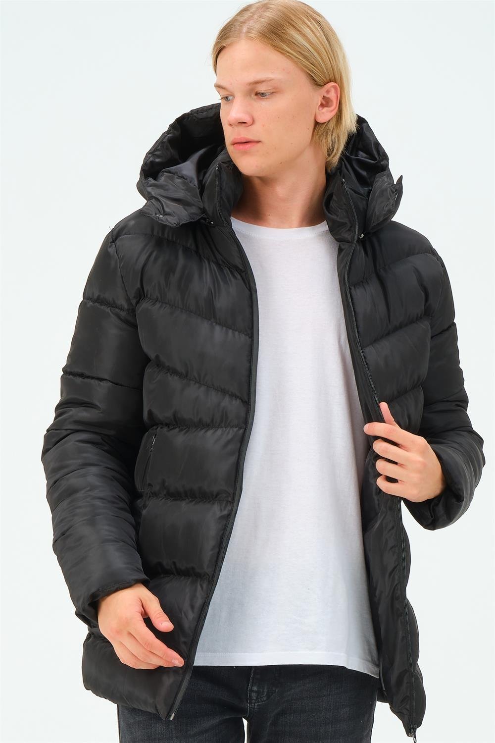 M8659 DEWBERRY ERKEK MONT-SİYAH