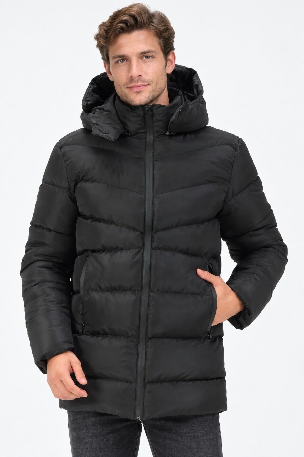 M9659 DEWBERRY ERKEK MONT-SİYAH-1