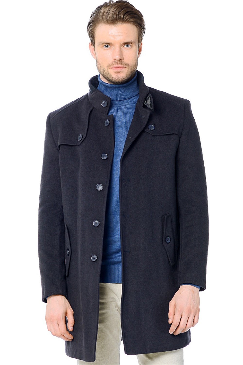PLT8208 DEWBERRY PALTO-LACİVERT