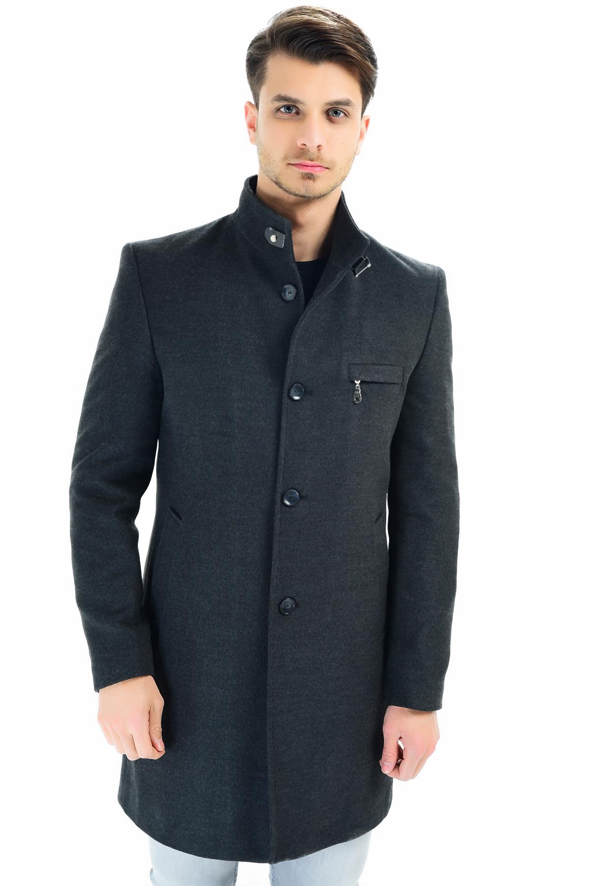 PLT8367 DEWBERRY ERKEK PALTO-FÜME