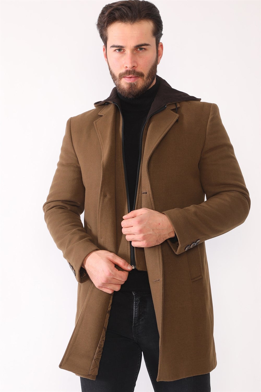 PLT8395 DEWBERRY BATTAL PALTO-CAMEL