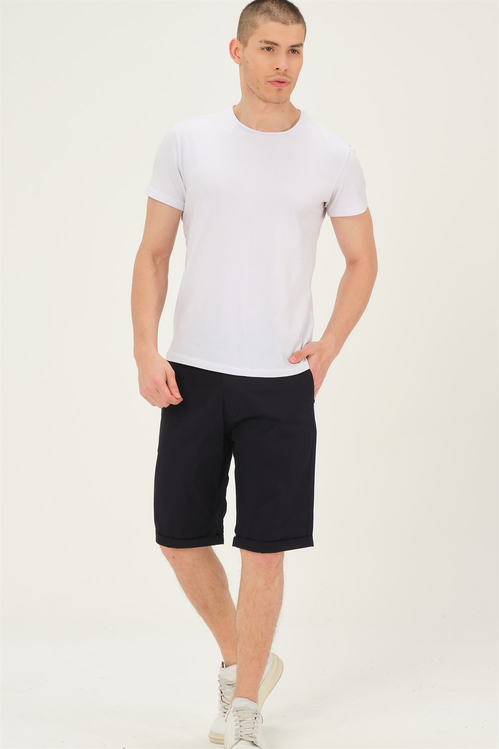 S0001 DEWBERRY XLEON ERKEK ŞORT-LACİVERT