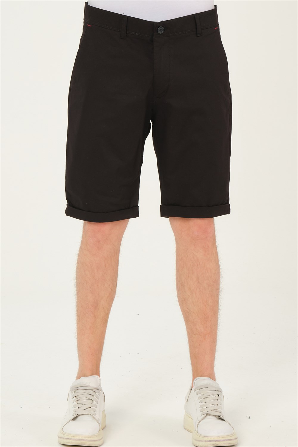 S0001 DEWBERRY XLEON ERKEK ŞORT-SİYAH