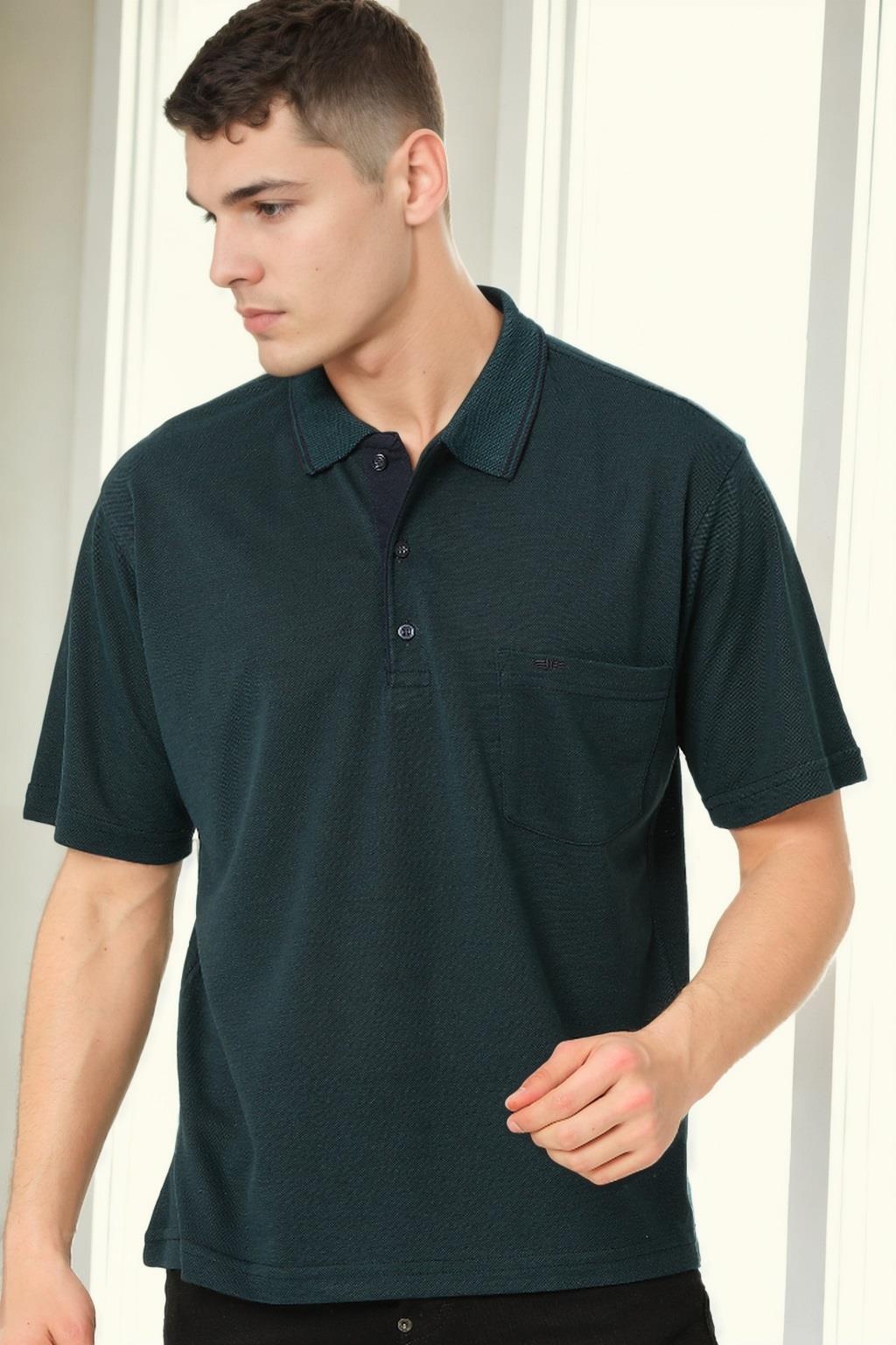 T0094 DEWBERRY ERKEK T-SHIRT-YEŞİL