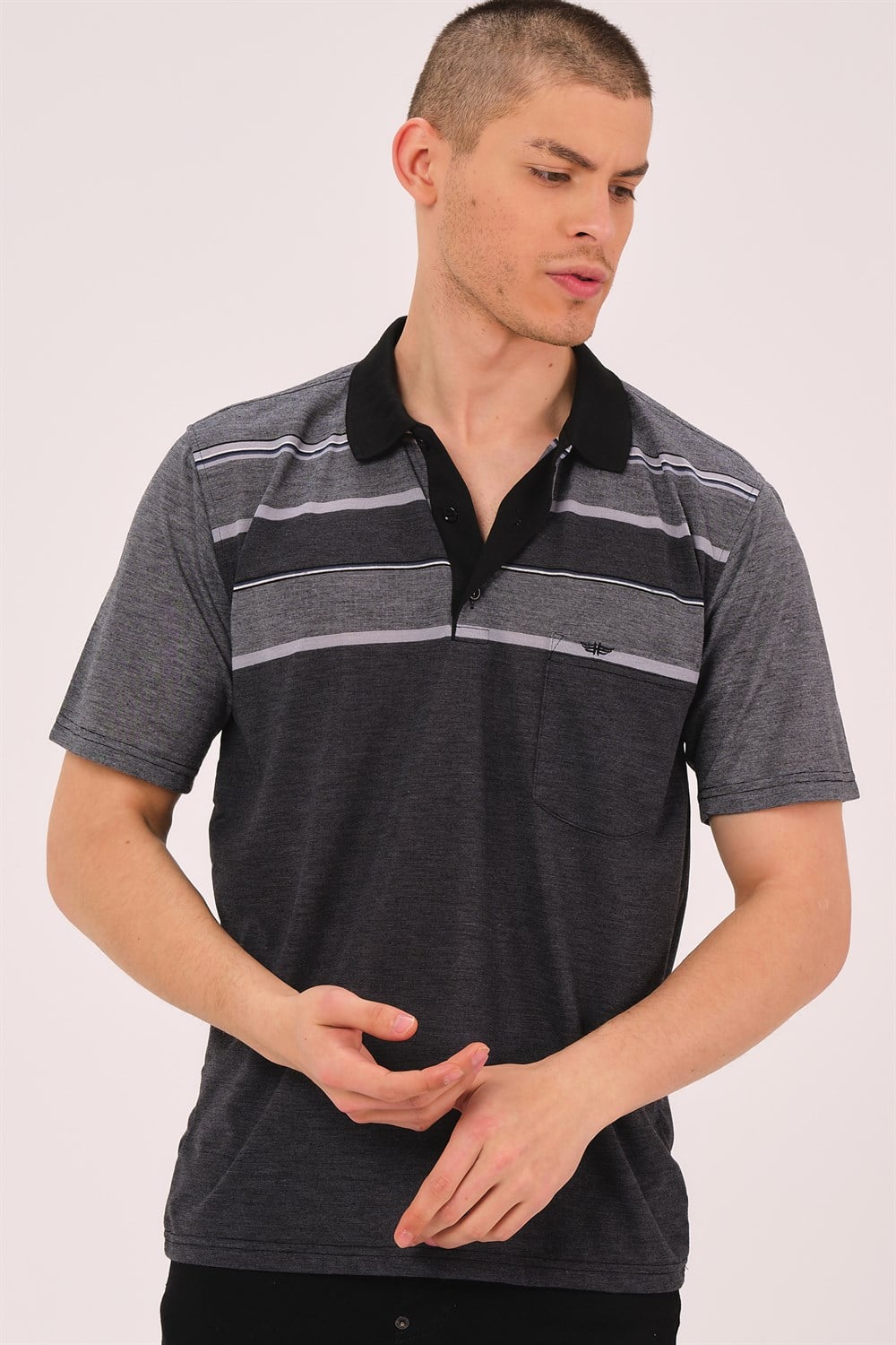 T0721 DEWBBERY ERKEK T-SHIRT-SİYAH
