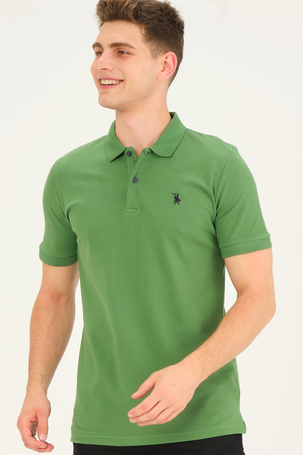 T8561 DEWBERRY ERKEK TSHIRT-AÇIK HAKİ