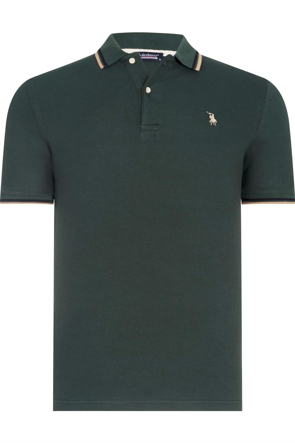 T8594 DEWBERRY ERKEK T-SHIRT-NEFTİ