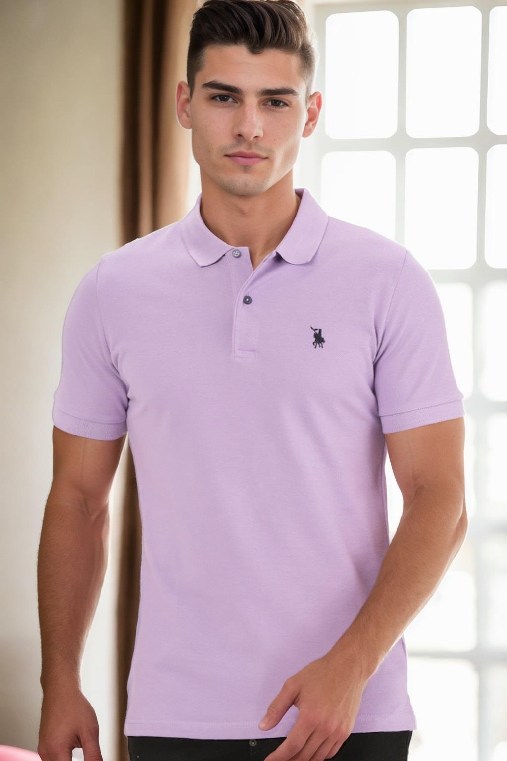 T9561 DEWBERRY ERKEK TSHIRT-LİLA