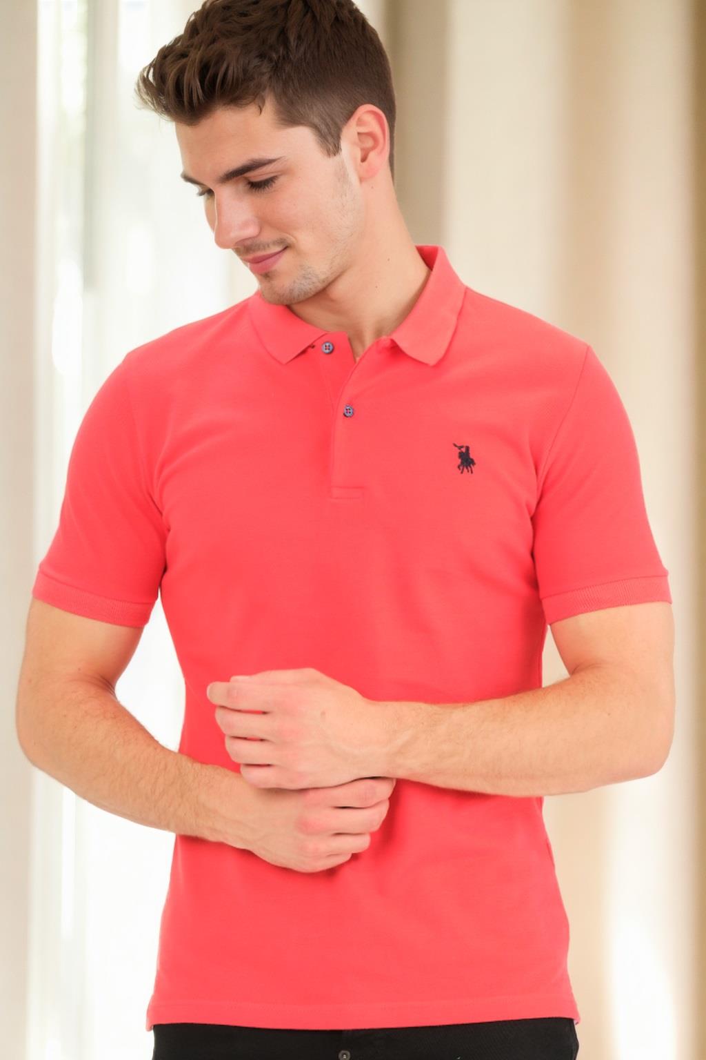 T9561 DEWBERRY ERKEK TSHIRT-NAR