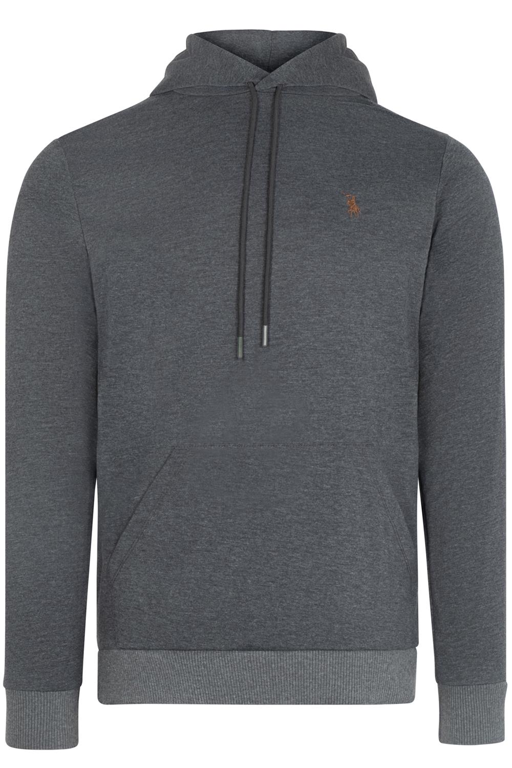 V4011 DEWBERRY ERKEK KAPŞONLU SWEATSHIRT-ANTRASİT