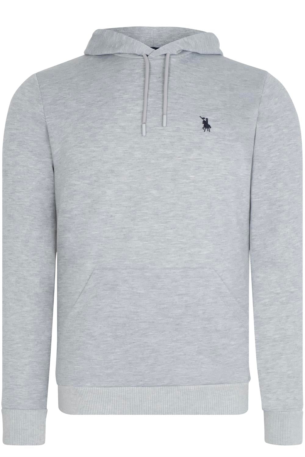 V4011 DEWBERRY ERKEK KAPŞONLU SWEATSHIRT-GRİ