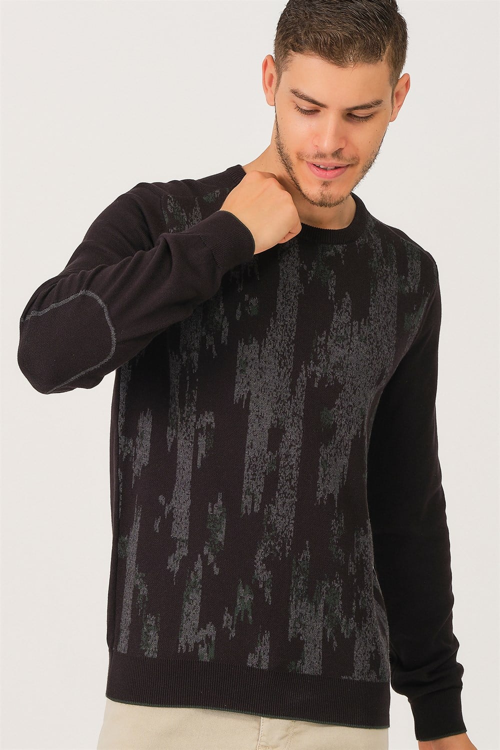 V9306 DEWBERRY DIO RISE ERKEK KAZAK-SİYAH