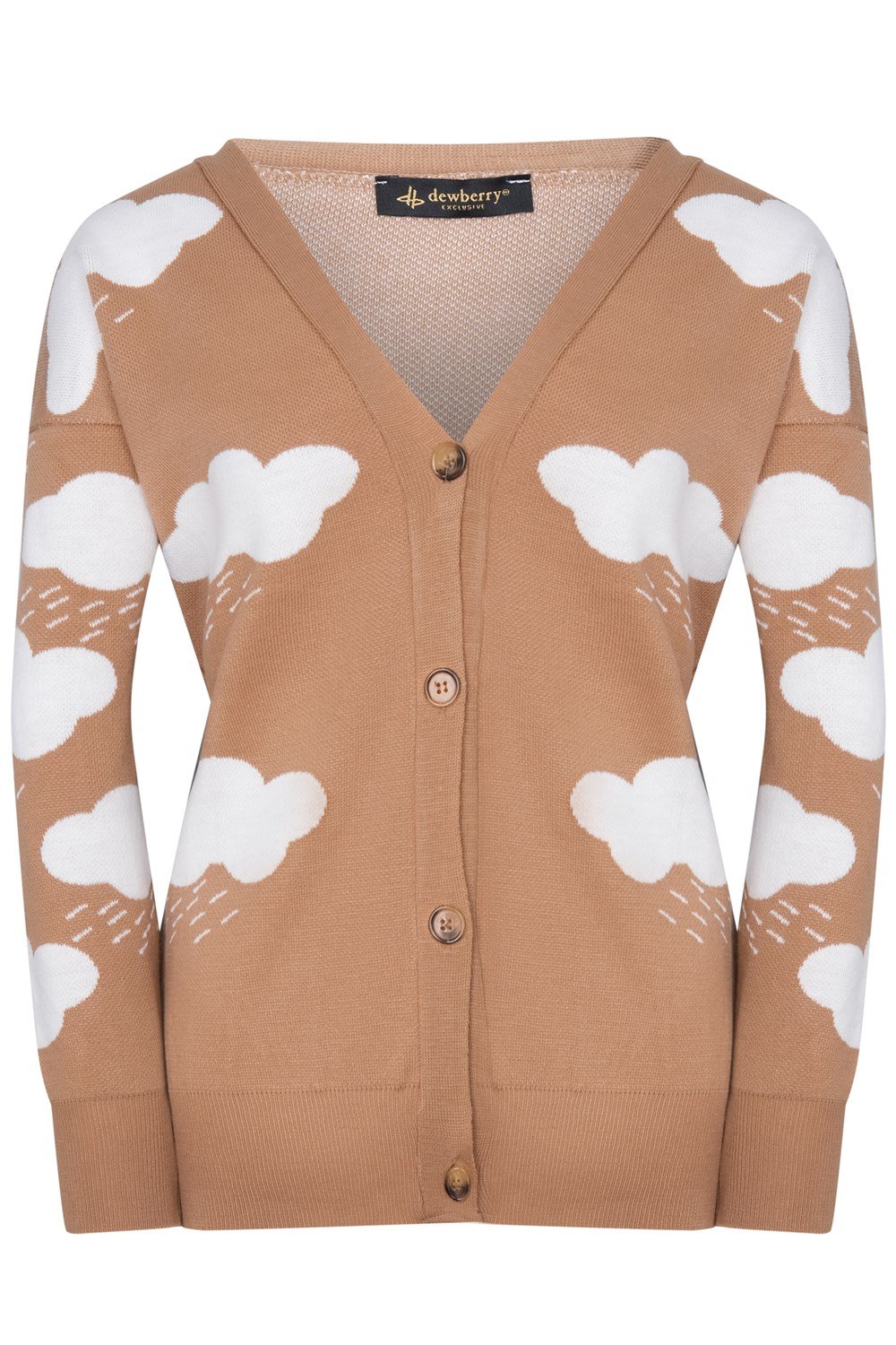 Z3009 DEWBERRY BAYAN BULUT DETAY HIRKA-AÇIK CAMEL